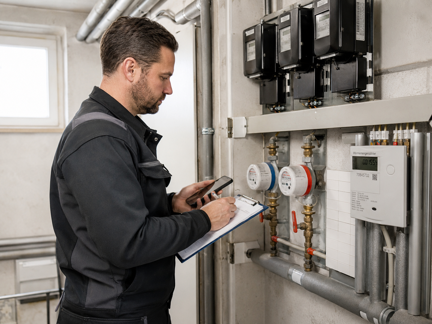 Zählerstände ablesen